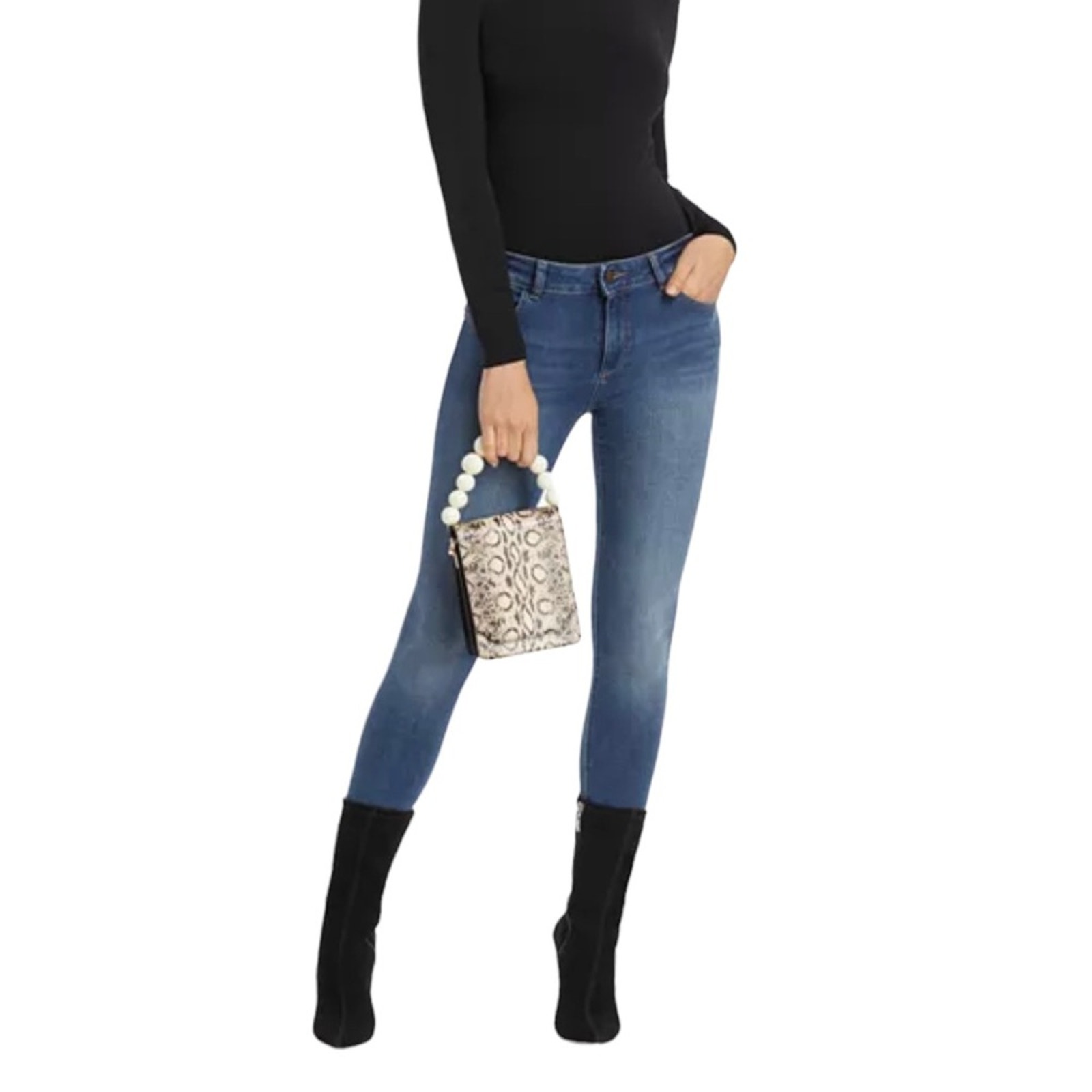 Dl1961 Florence Mid-Rise Instasculpt Skinny Jeans Women’s Size 26